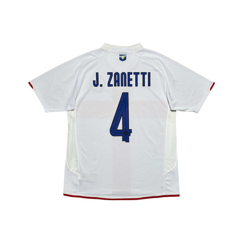 2007-08 - Inter Milan - Away Shirt - J. Zanetti 4 - L | Aura