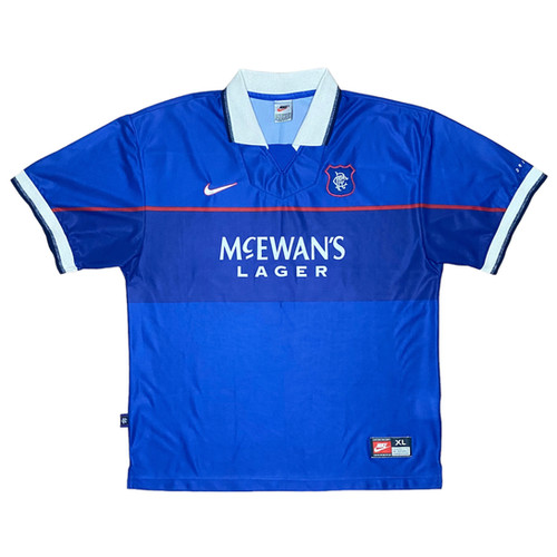 Maillot rétro 96/97 Glasgow Rangers domicile – Footoriq Kits