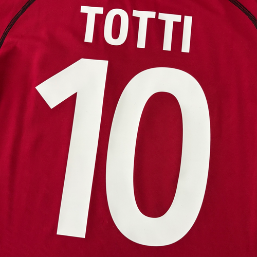 2002-03 – AS Roma – Home Shirt – Totti 10 – L | Aura Football Shirts