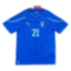 2010-12 - Italy - Home Shirt - Pirlo 21 - L 736646 01 Italia maglia gara World Cup 2012 jersey