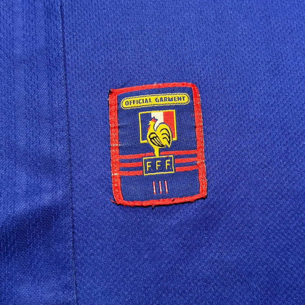 Miniature : 1998-00 - France - Home Shirt - Zidane 10 - L maillot Coupe du monde jersey kit