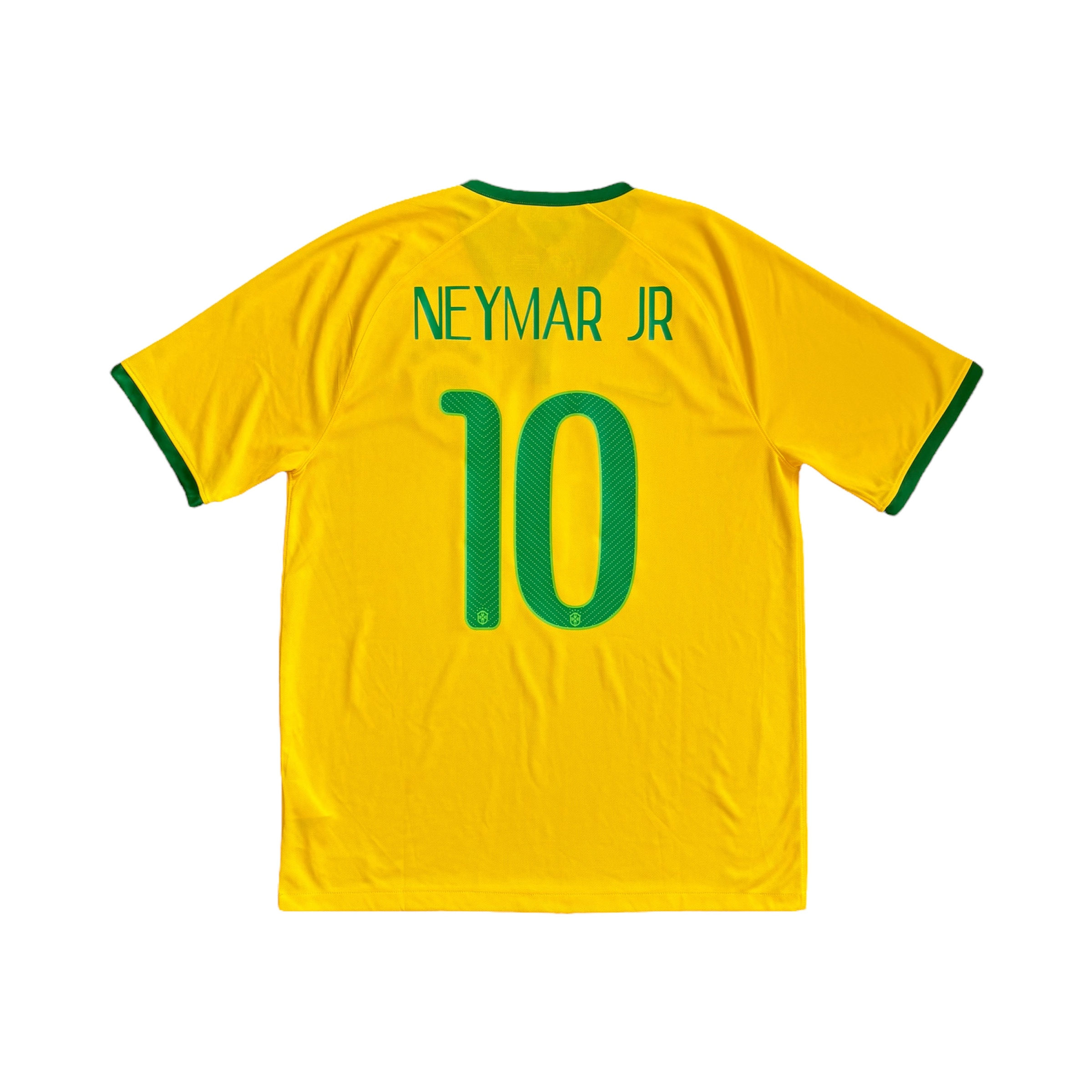 2014-15 – Brazil – Home Shirt - Neymar 10 - XL - 575280-703 - Camisa - Brasil - Jersey