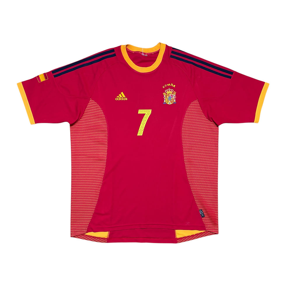 2002-04 - Spain - Home Shirt - Raul 7 - XL