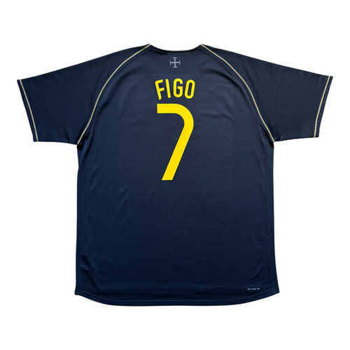 2006-08 - Portugal - Away Shirt - Figo 7 - XL | Aura Football Shirts |