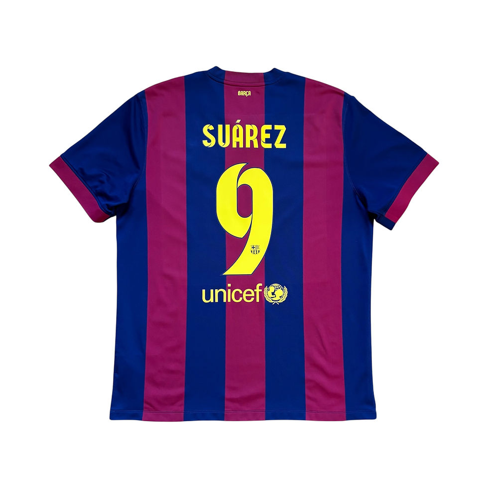 2014-15 - Barcelona - Home Shirt - Suárez - XL 610594-422 jersey camiseta 2015