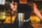 bartender mixing drink