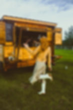 wooden bar trailer