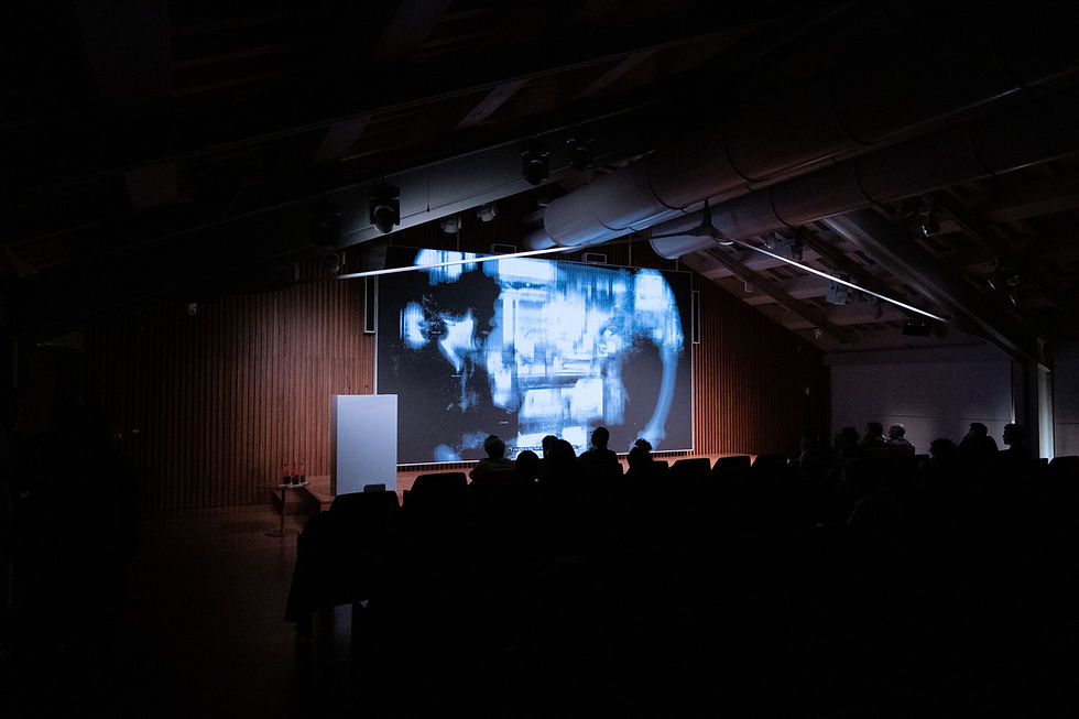 BAIFF Venice AI art screening by Weidi Zhang and Rodger Luo