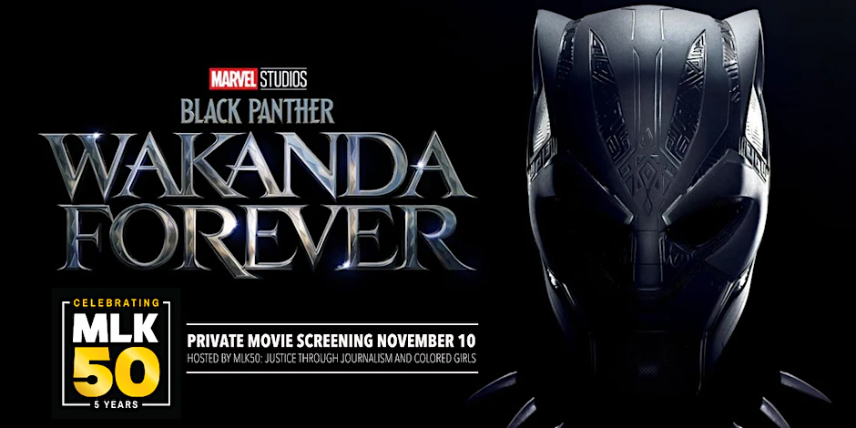 MLK50 Memphis Red Carpet & Preview Screening of WAKANDA FOREVER with Sheree Renée Thomas