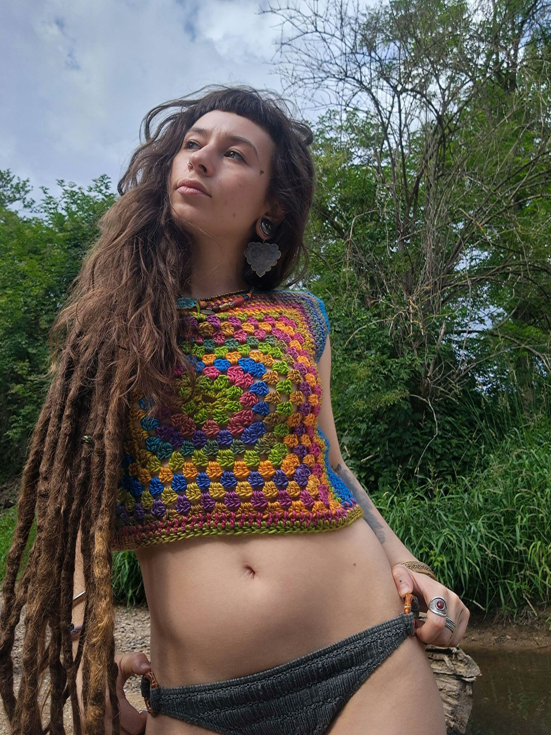 Débardeur Crocheté 