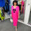 Thumbnail: Malissa J - V Neck Dress