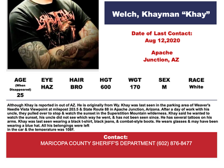 Welch, Khayman "Khay"