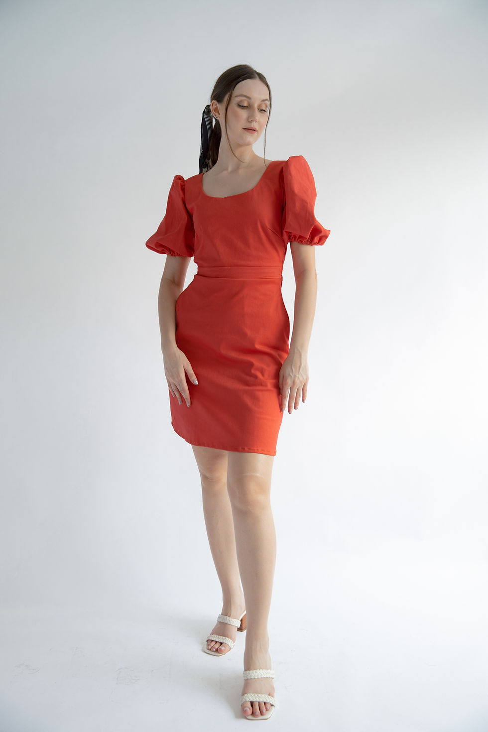 Thumbnail: Sage Dress- Salmon