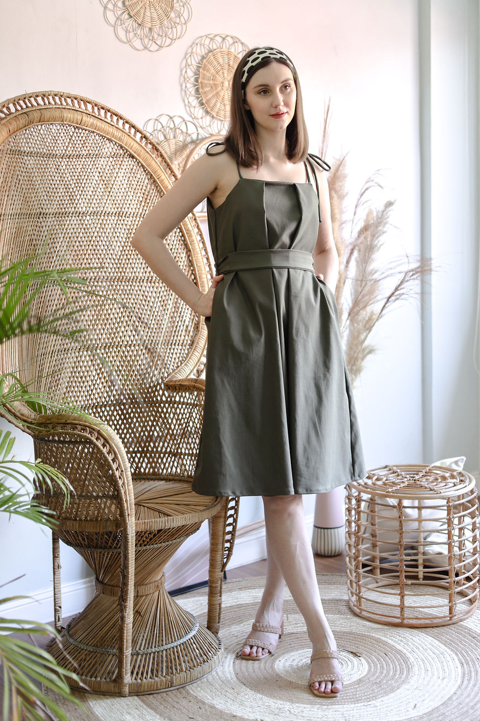 Thumbnail: Kendra Dress- Olive