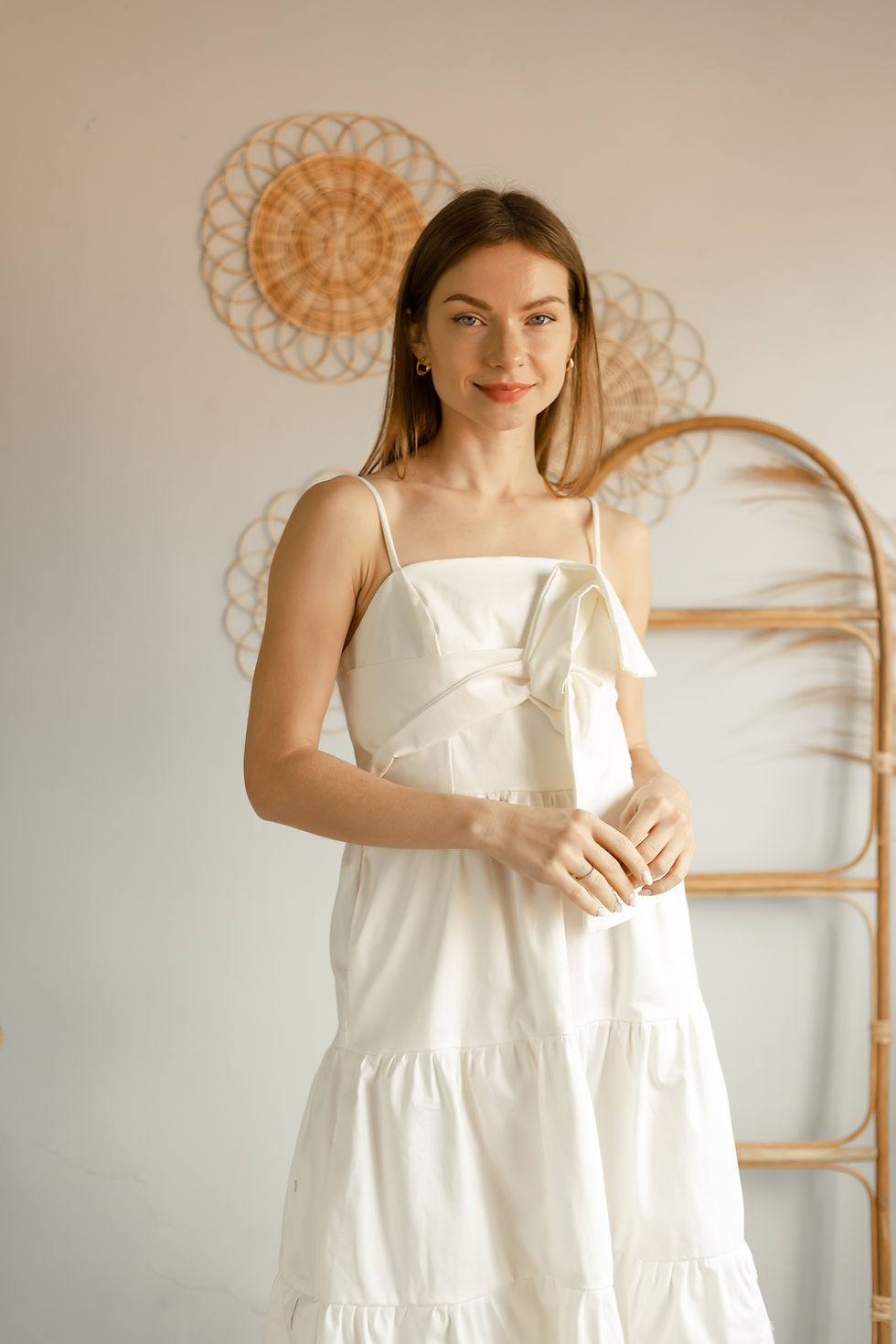 Thumbnail: Naomi Dress- White