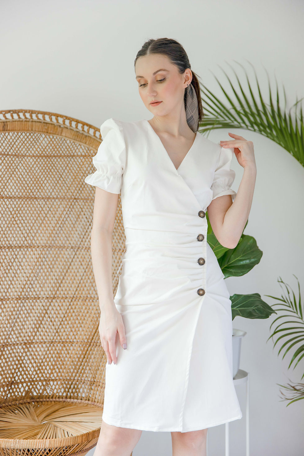 Thumbnail: Scarlet Dress- White