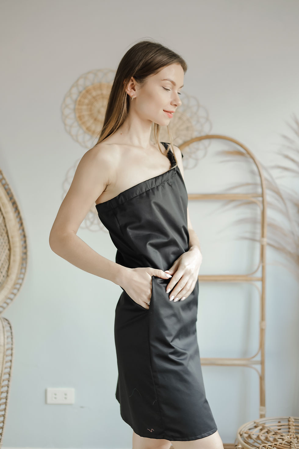 Thumbnail: Athena Dress- Black