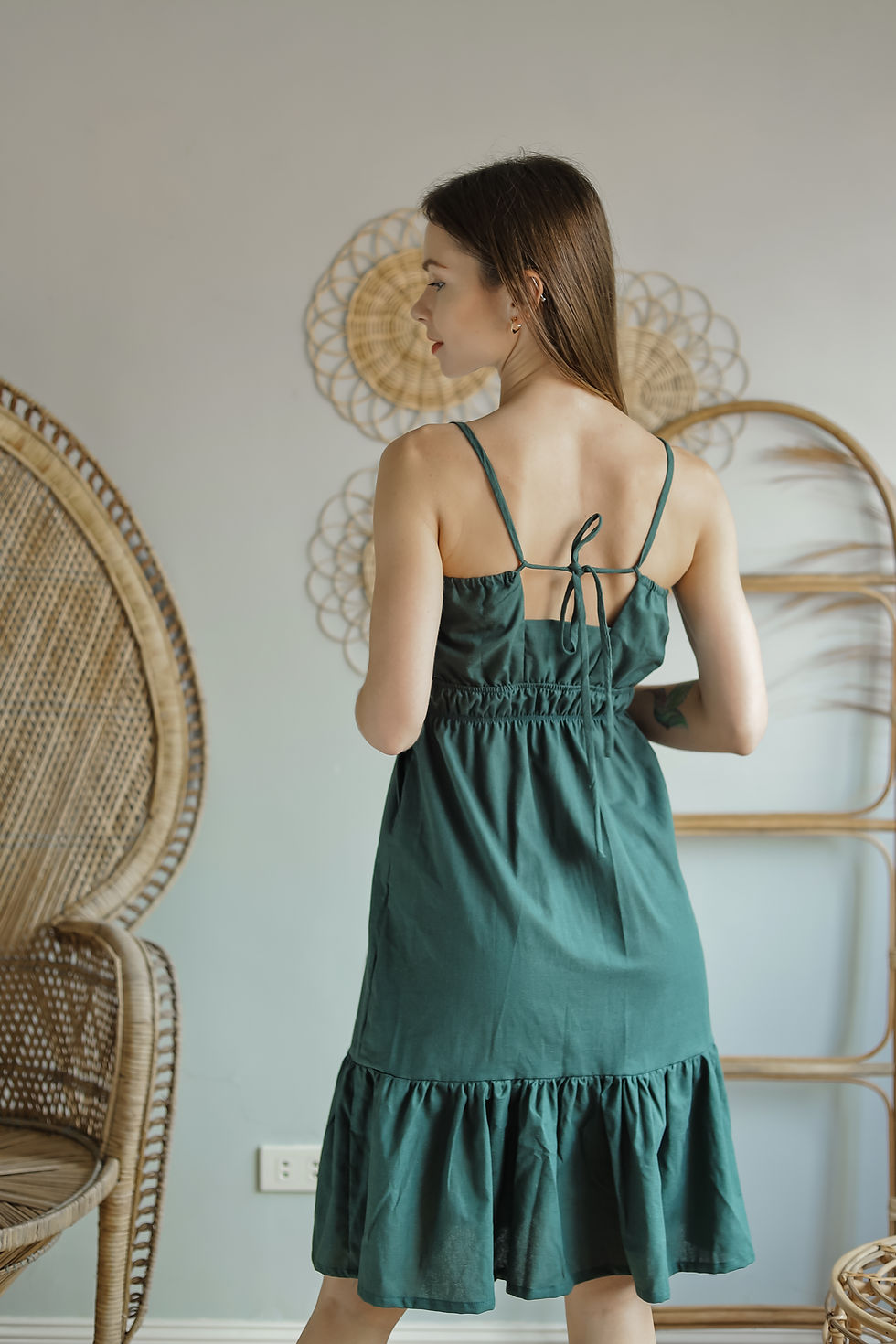 Thumbnail: Korine Dress- Green