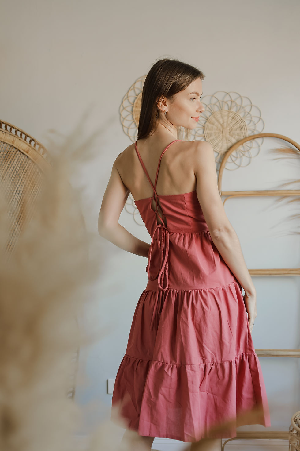 Thumbnail: Clara Dress- Pink
