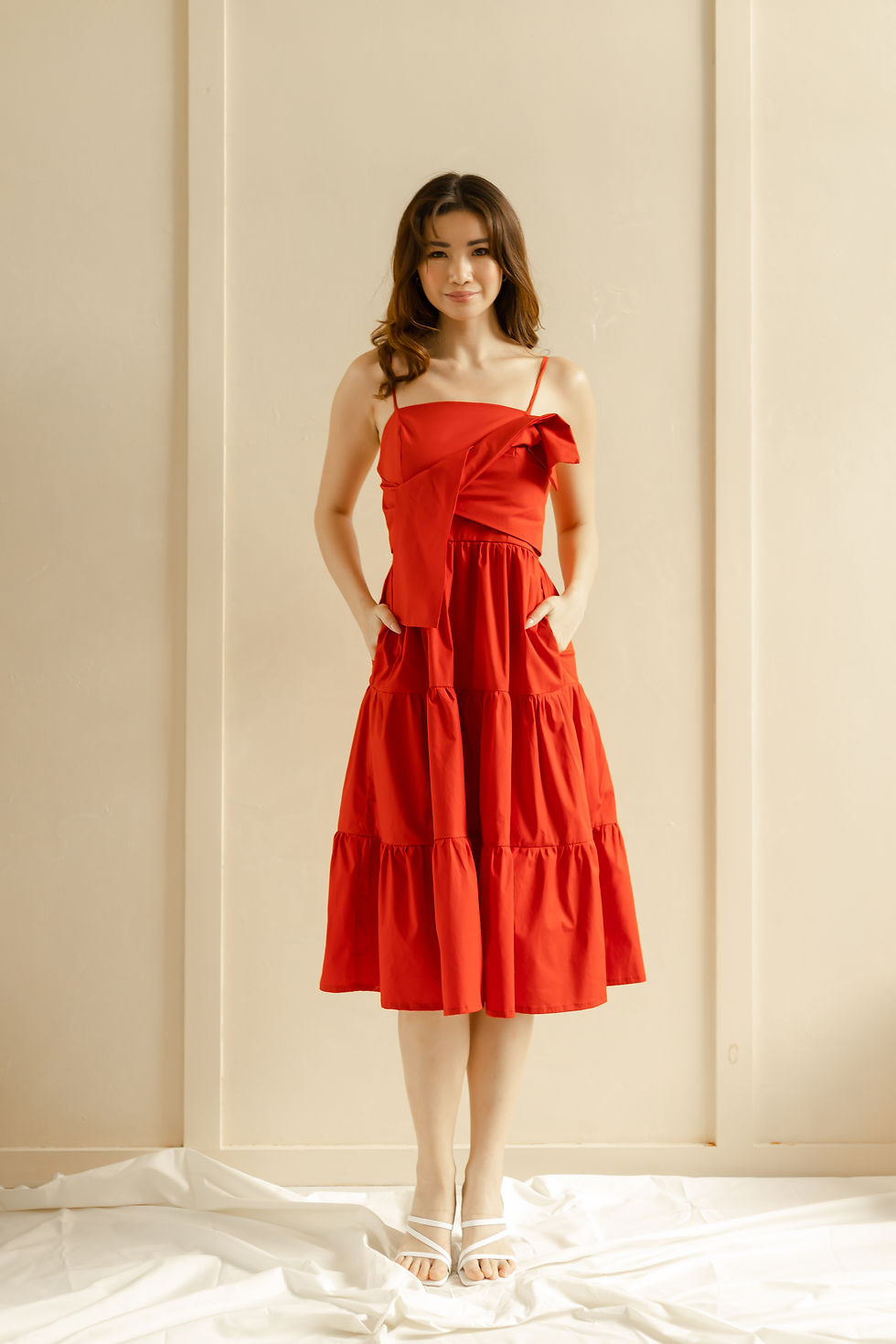 Thumbnail: Naomi Dress- Red