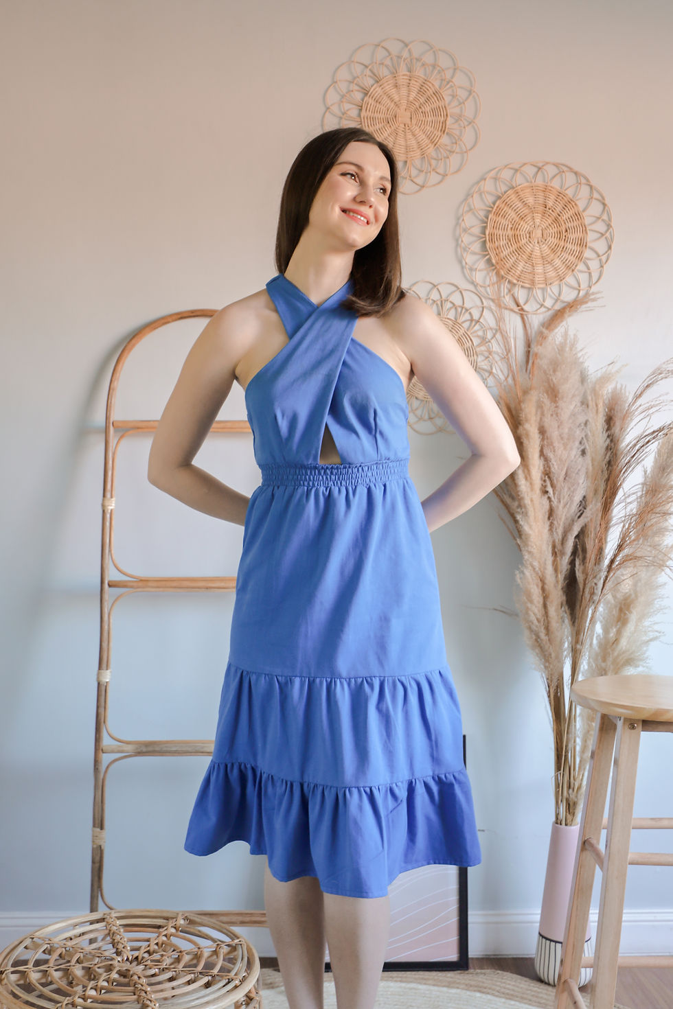 Thumbnail: Chynna Dress- Royal Blue