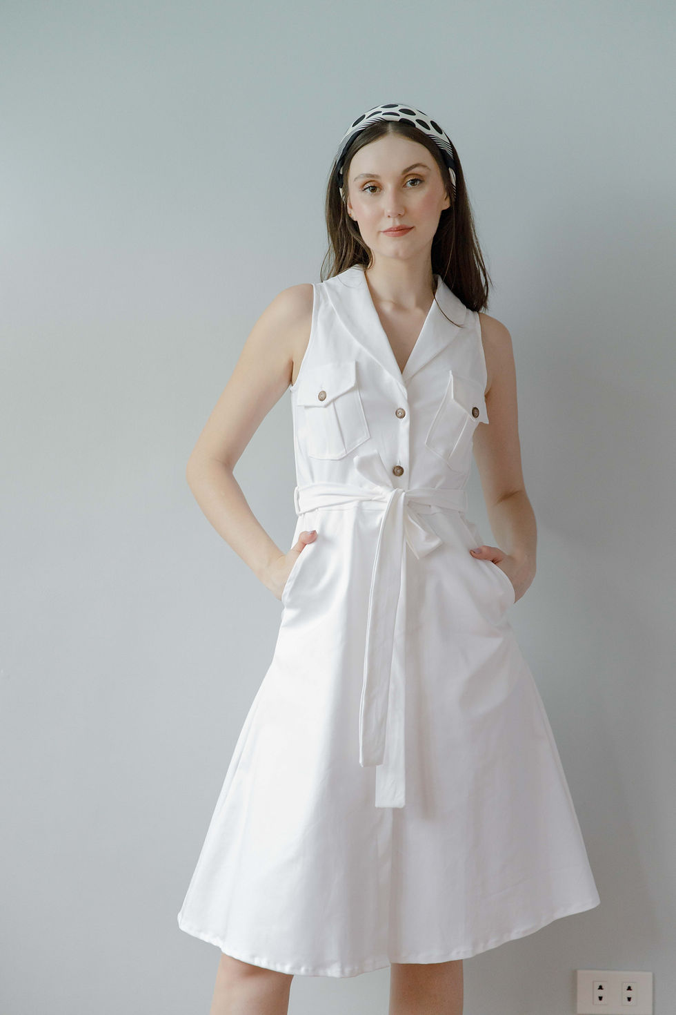Thumbnail: Lucy Dress- White