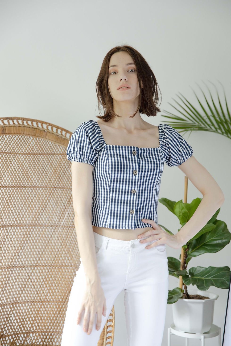 Thumbnail: Piper Top- Checkered
