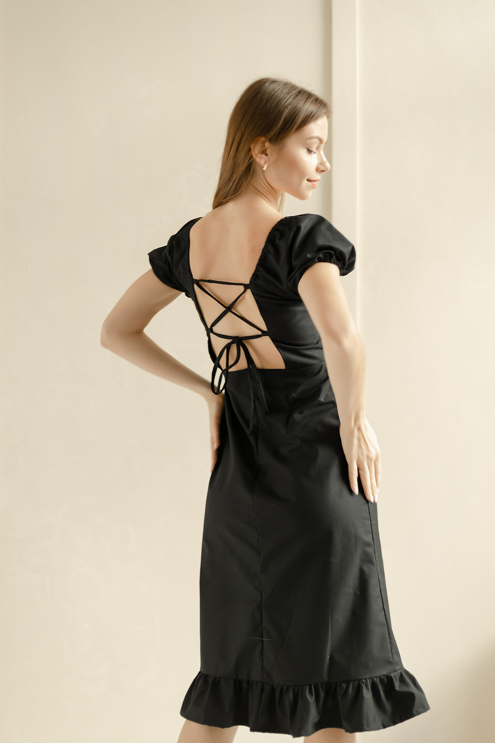 Thumbnail: Camilla Dress- Black