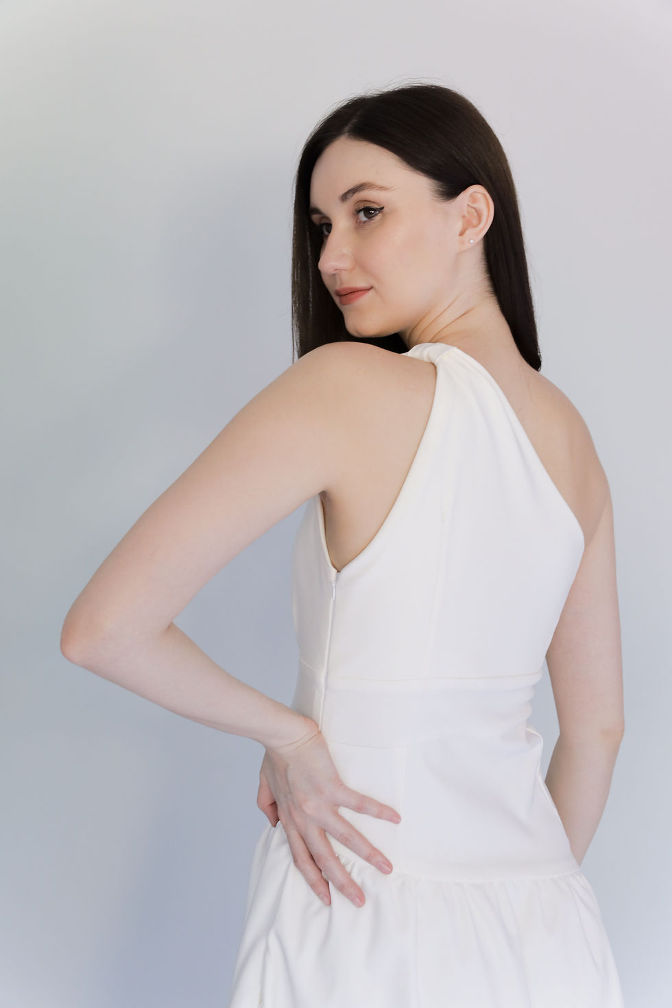 Thumbnail: Franny Dress- White