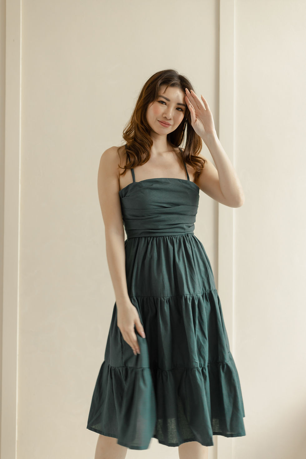 Thumbnail: Clara Dress- Green