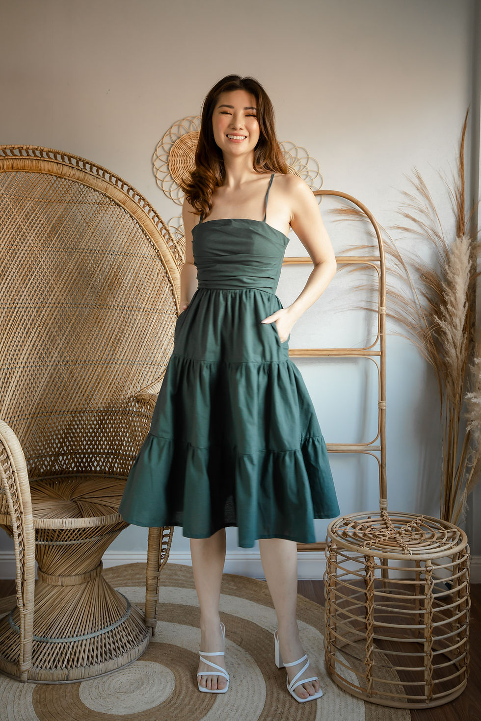 Thumbnail: Clara Dress- Green