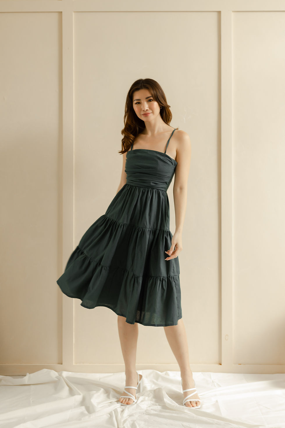 Thumbnail: Clara Dress- Green