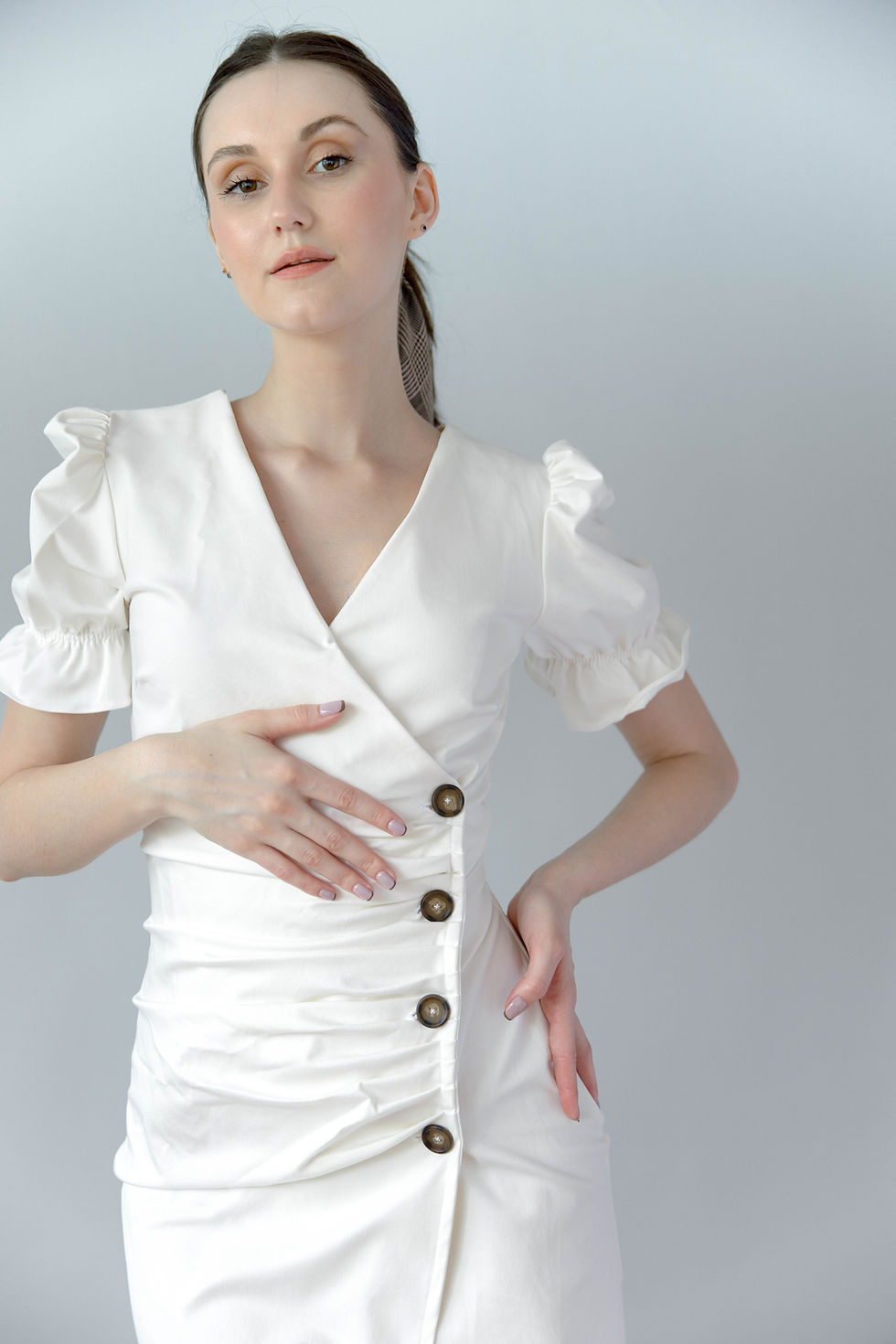 Thumbnail: Scarlet Dress- White