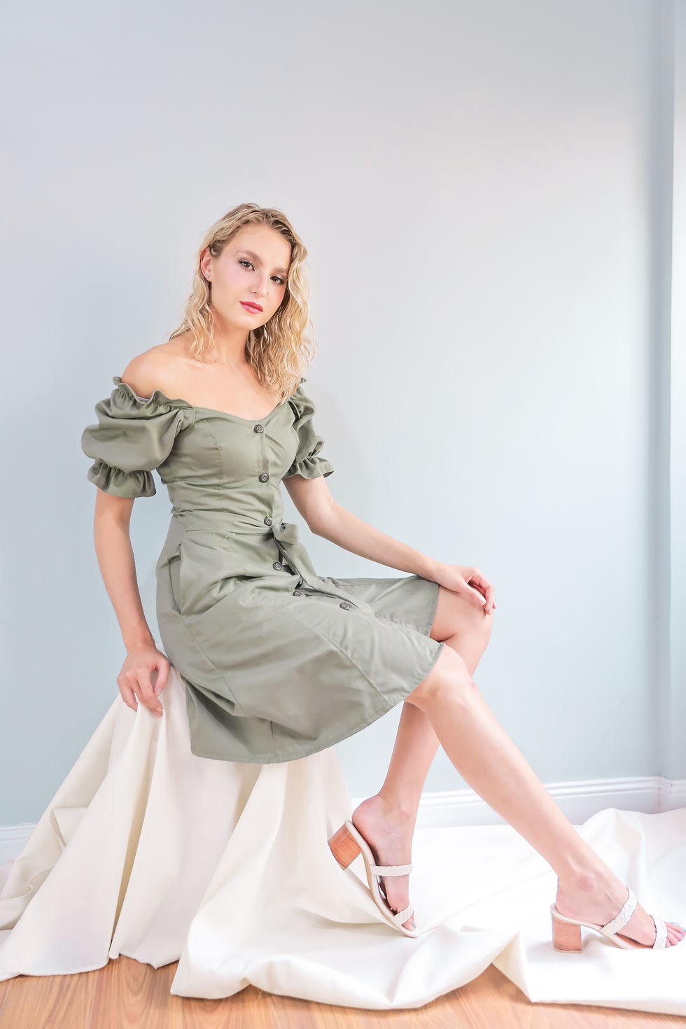 Thumbnail: Ella Dress- Olive