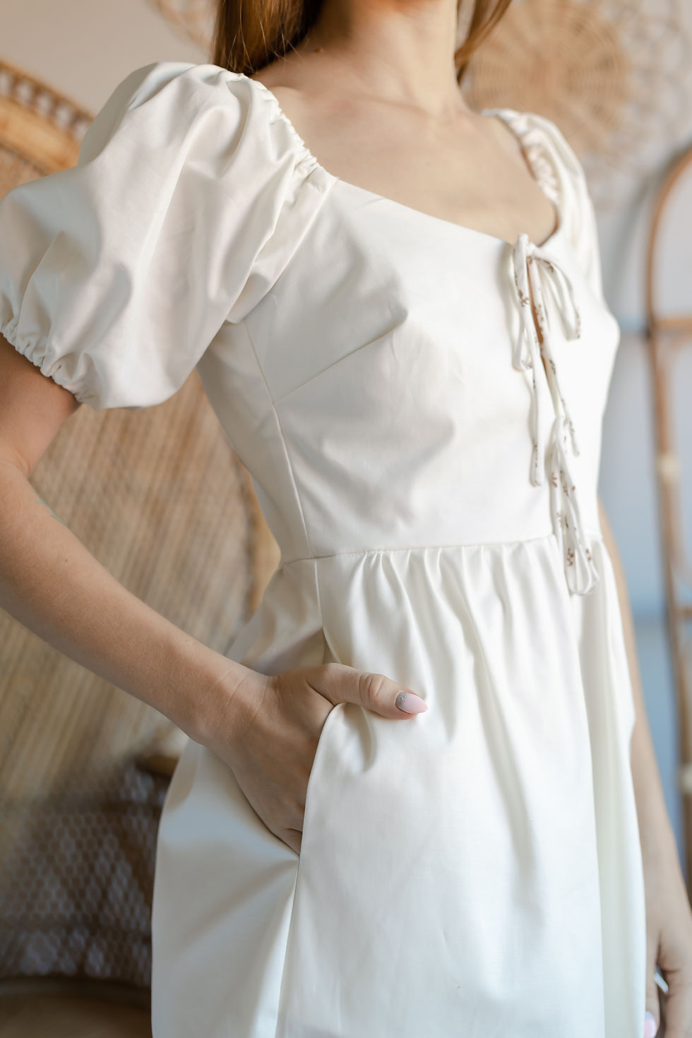 Thumbnail: Layla Dress- White