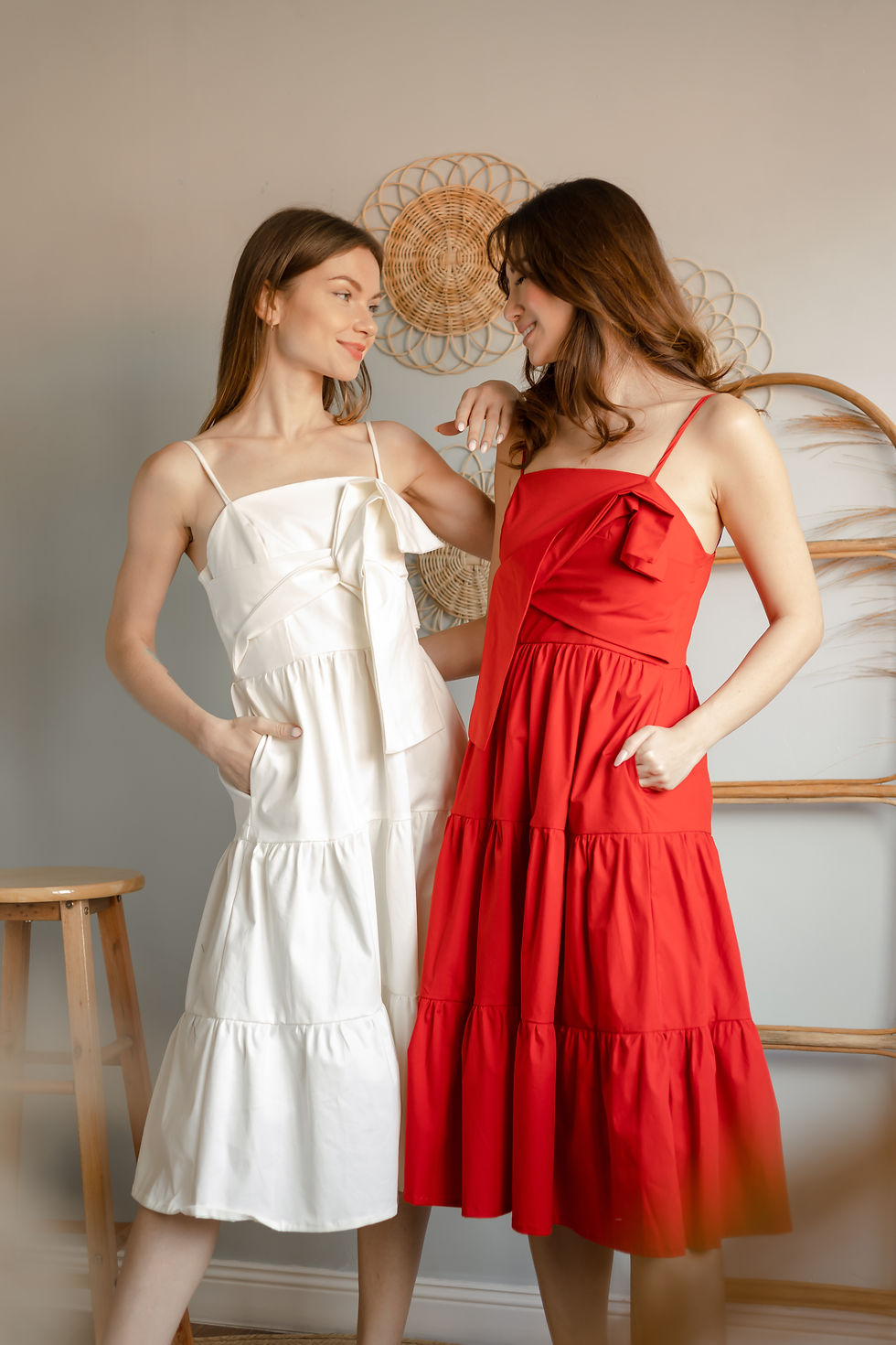 Thumbnail: Naomi Dress- Red