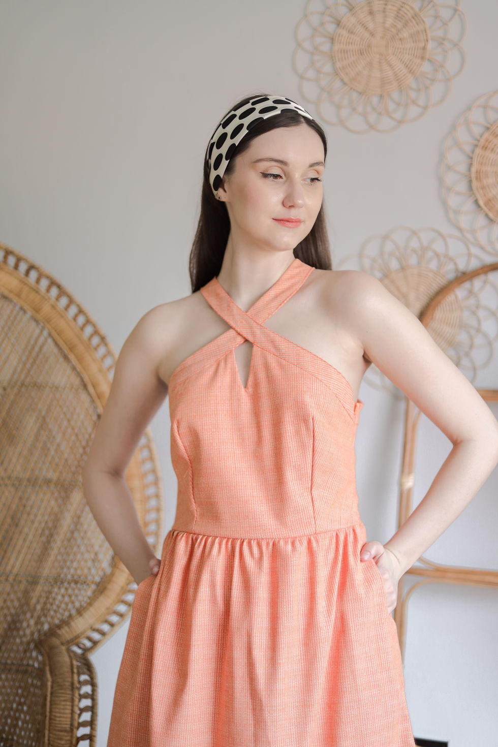 Thumbnail: Lexi Dress- Orange