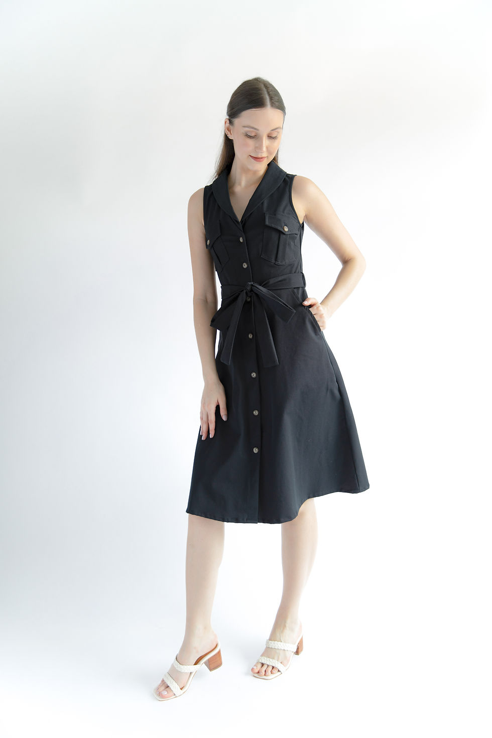 Thumbnail: Lucy Dress- Black