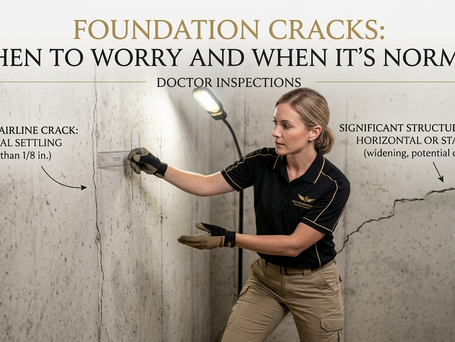 foundation crack inspection Maryland home – Doctor Inspections