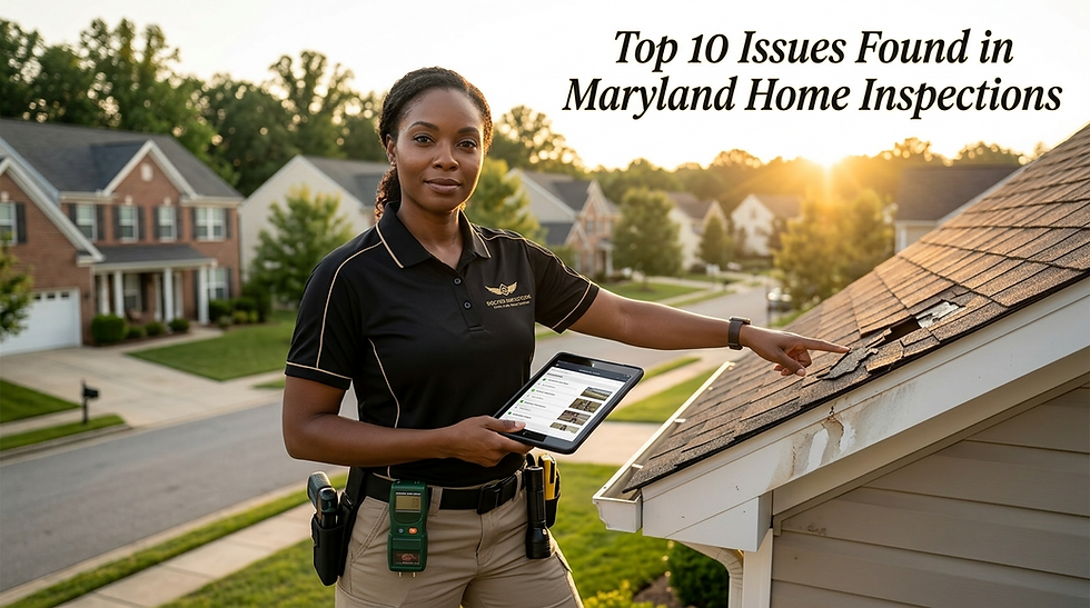 common home inspection issues in Maryland – Doctor Inspections