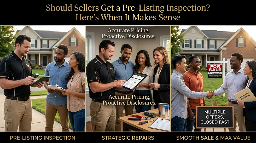 pre listing home inspection Maryland seller preparation – Doctor Inspections