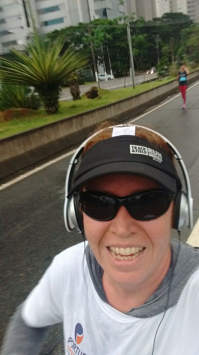 Selfie correndo