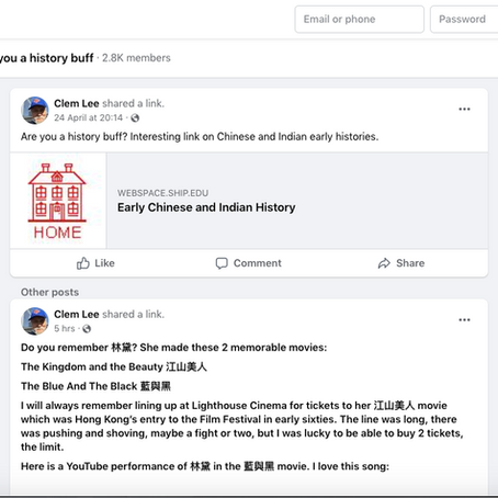 Hakka from India: A Facebook Group