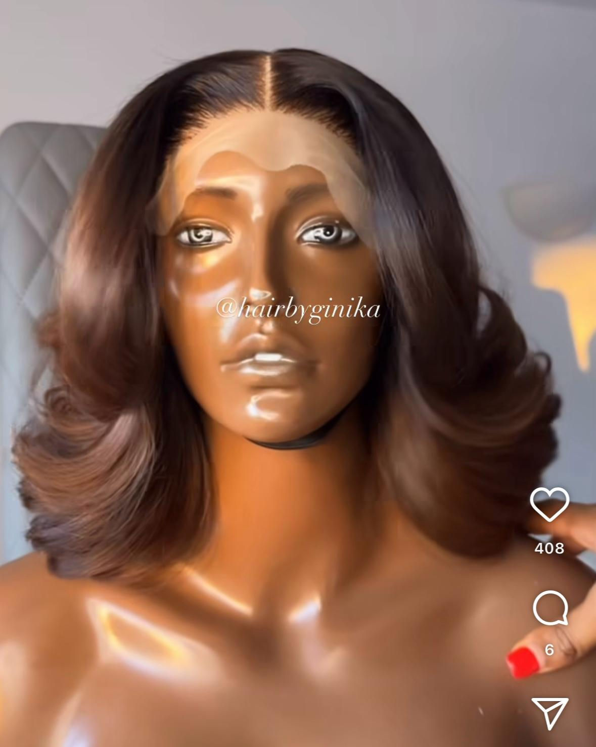 10inches soft layers in ombre tips 