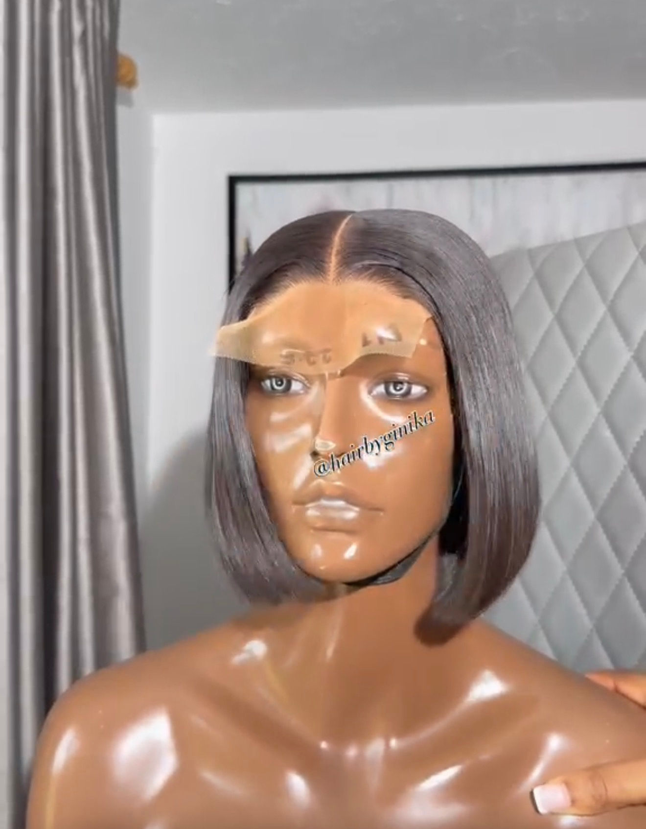 6inches crop bob