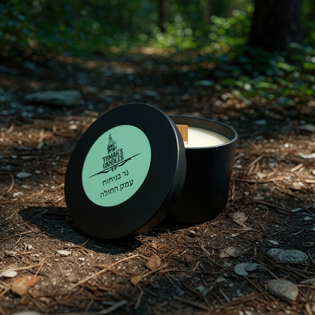 נר קלאסי- טבע ועשבי תיבול