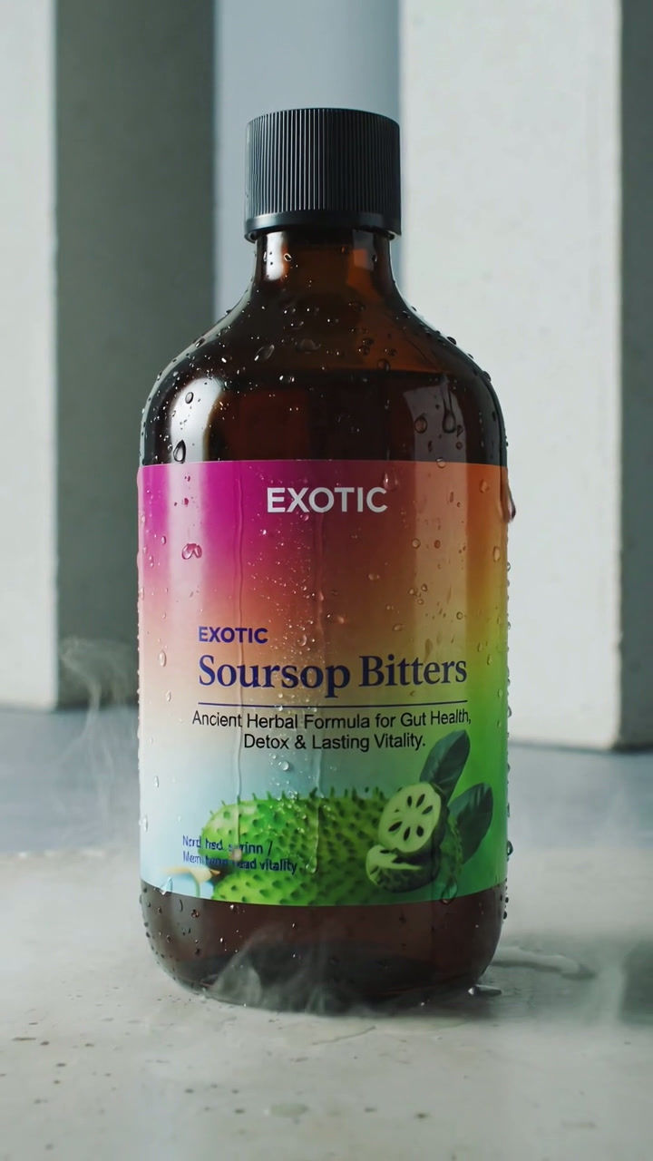 🌿 Soursop Bitters Herbal Supplement