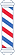 JP's Barber Shop Logo: a colorful barber pole