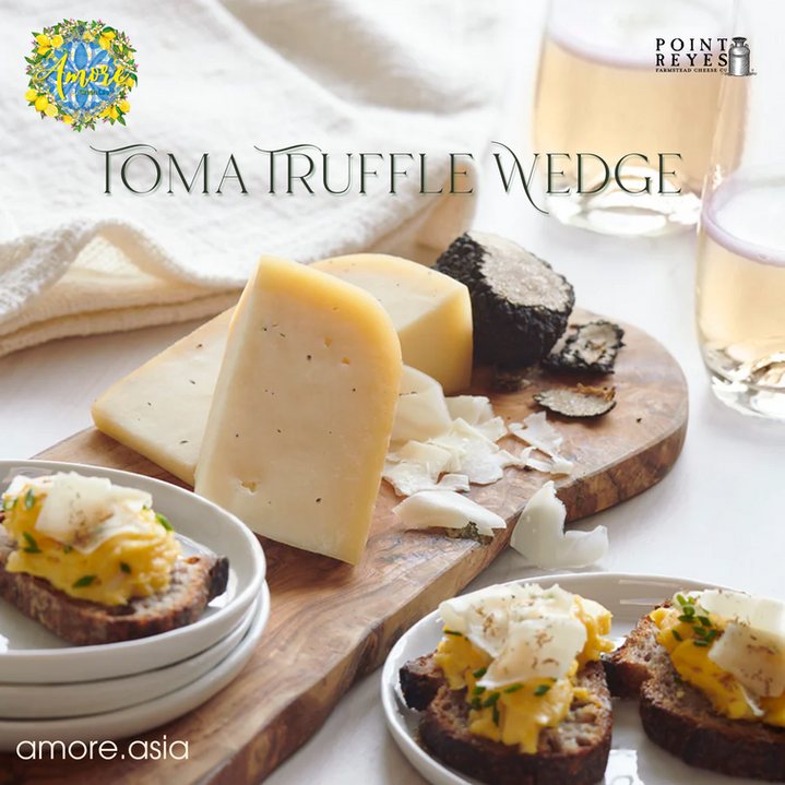 Phô Mai Thủ Công Toma Truffle - Toma Truffle Wedges (170gr) thương hiệu Point Reyes Farmstead Cheese Co (ra đời từ năm 2000)