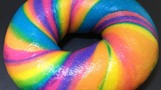 Rainbow bagel(only bagel) レインボーベーグル(単品)